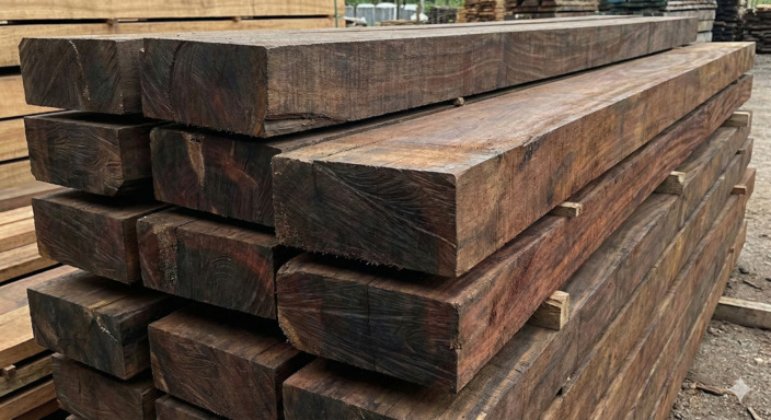 Madera Abarco y Chanú en vigas